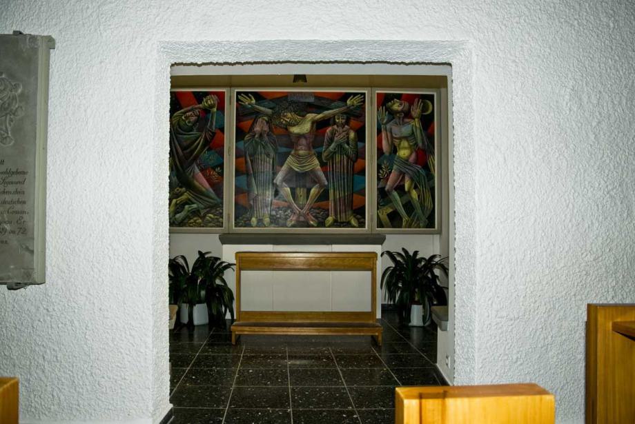 Triptychon in Seitenkapelle