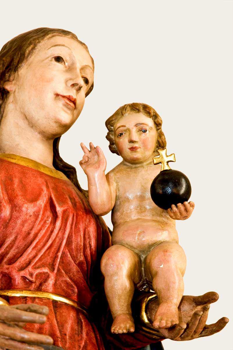 Madonna mit Jesuskind - Detail