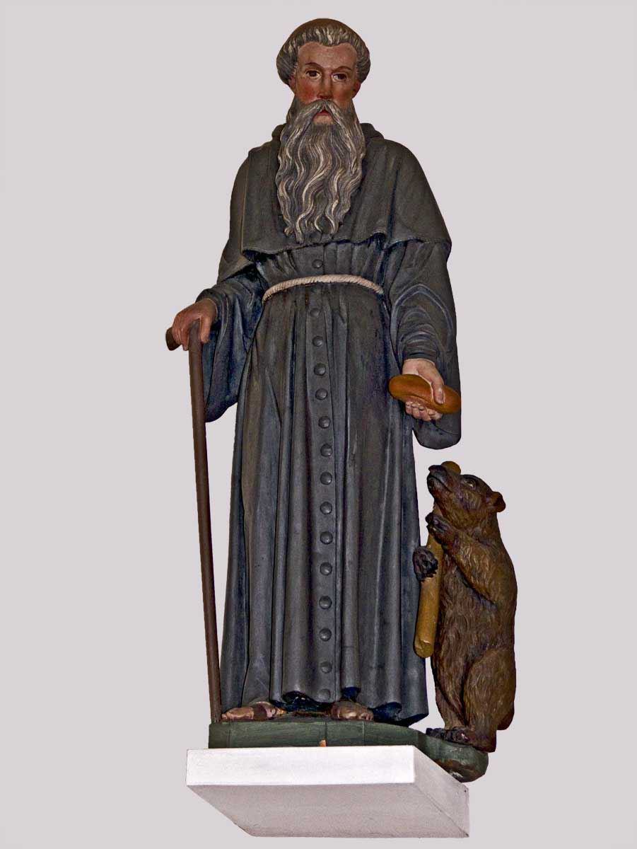 St. Gallus mit dem Bären