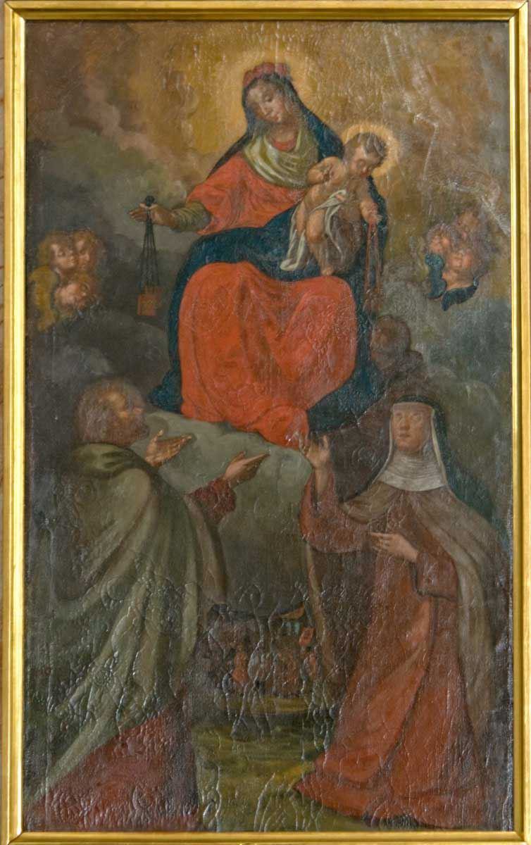 Altarbild: Madonna und Jesuskind