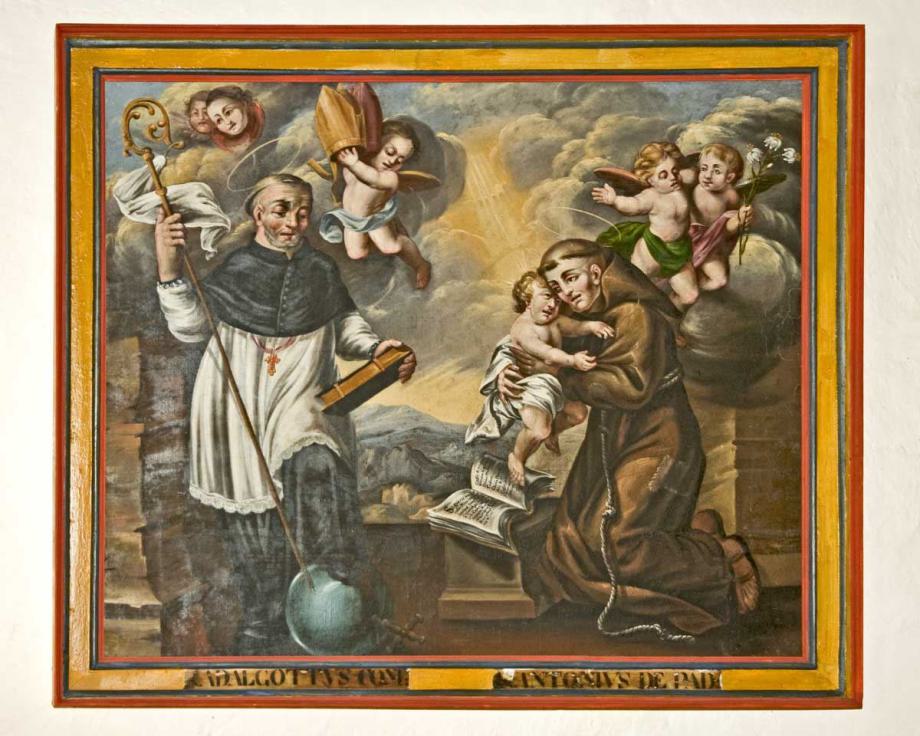 70 Abt Adalgott, Hl. Antonius von Padua mit Jesuskind