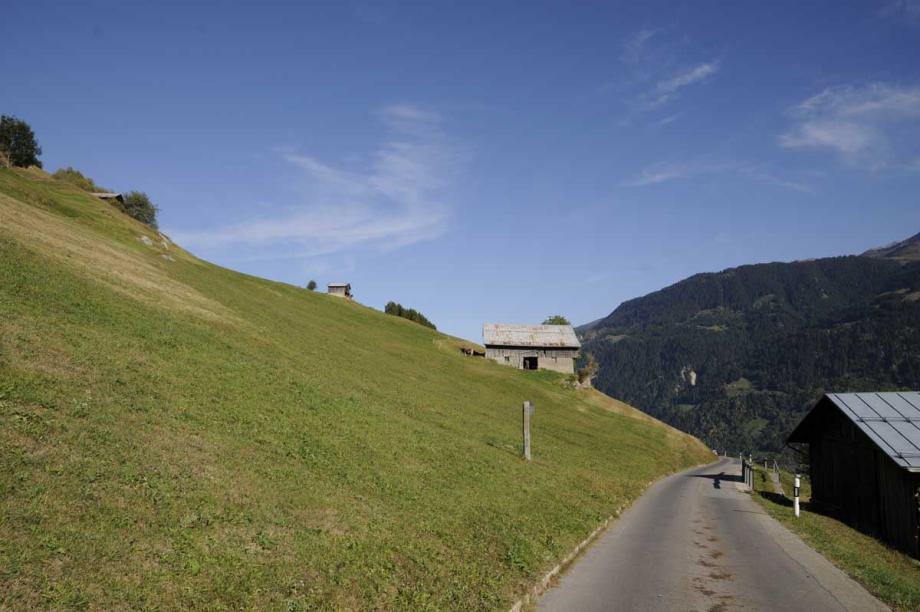 auf der Höhe der 11. Kreuzweg-Station