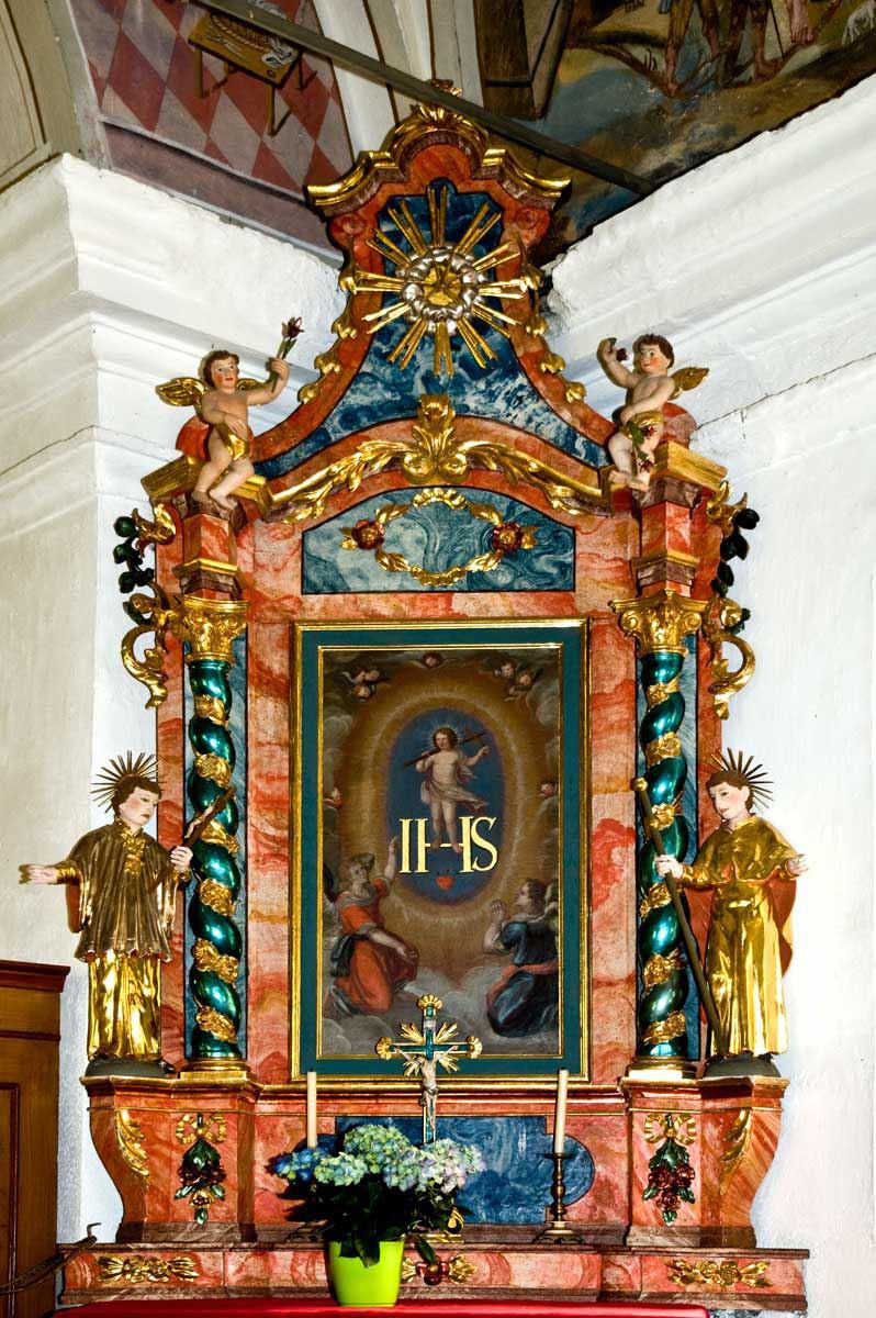 Rechter Seitenaltar