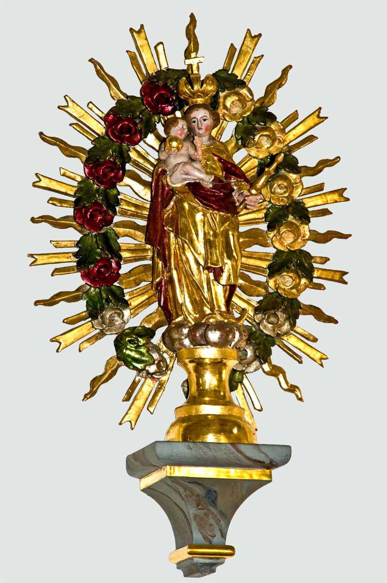 Madonna im Rosenkranz