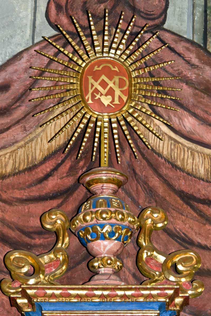 33e Linker Seitenaltar - Detail