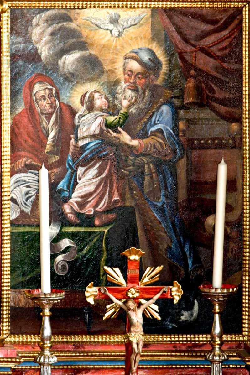 49c Hl. Anna und Joachim mit Maria im Kindesalter