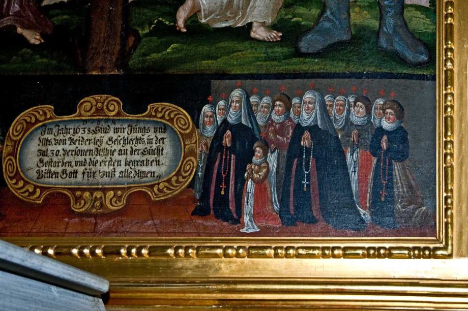 Altarbild unten rechts (Frauenseite)